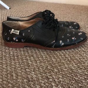 Rachel Antonoff for Bass Floral Print Shoes